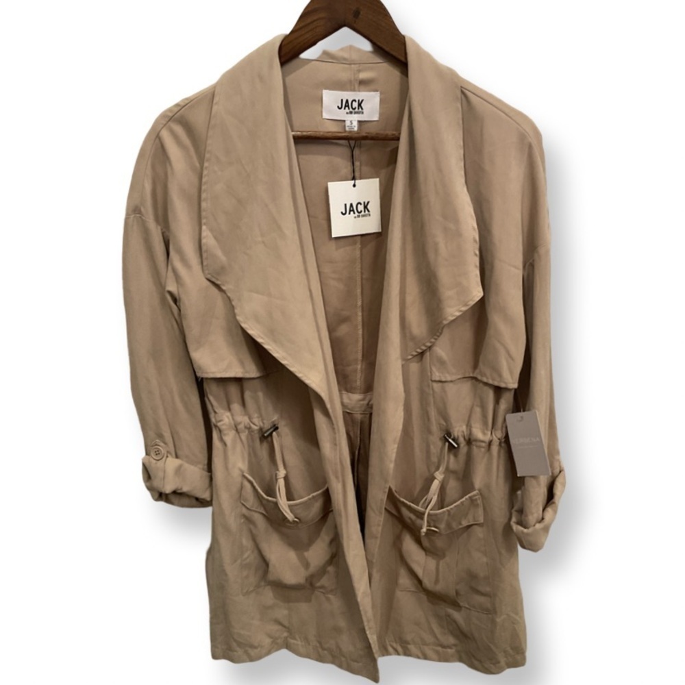 Jack by BB Dakota lightweight neutral jacket. Brand New with tags! - Picture 2 of 9